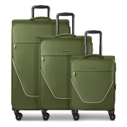 Stratic taska 4 Rollen Kofferset 3-teilig mit Dehnfalte Koffer & Trolleys 1 ct Grün Herren