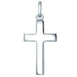 Rafaela Donata Anhänger Kreuz Sterling Silber in Silber Ketten 1 ct Damen