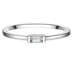 Glanzstücke München Ring Sterling Silber Zirkonia in Silber Ringe 1 ct Damen