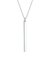 Elli Panzerkette Geo Symbol Stab Layer Cool 925 Silber Ketten 1 ct Damen