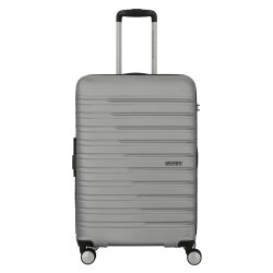 American Tourister Flashline 4 Rollen Trolley 67 cm Koffer & Trolleys 1 ct Silber Herren