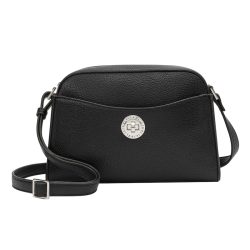 L.CREDI Nediva Umhängetasche 26 cm Handtaschen 1 ct Schwarz Damen