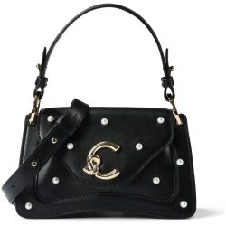 Coccinelle C-Me Henkeltasche Accessoire-Trend für Herbst & Winter 2024 1 ct Schwarz Damen