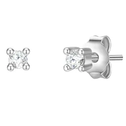 Glanzstücke München - Ohrstecker, 3MM, Silber