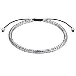 True Rebels Armband aus Edelstahl in silber Armbänder & Armreife 1 ct Herren