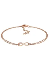 Elli Infinity Symbol Love Unendlich 925 Sterling Silber Armbänder & Armreife 1 ct Damen