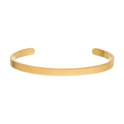 Purelei Connection Armreif 100% Edelstahl Armbänder & Armreife 1 ct Hellbraun