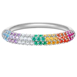 Glanzstücke München Ring Sterling Silber Zirkonia in Silber Ringe 1 ct Damen
