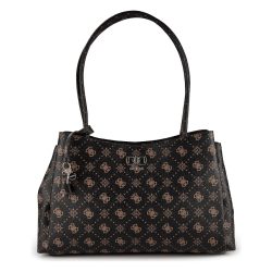 Guess Emelie Schultertasche Handtaschen 1 ct Braun Damen
