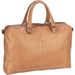 Harold's Caugio Aktentasche Leder 41 cm Laptopfach Laptoptaschen 1 ct Nude