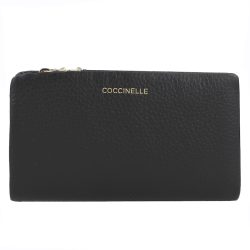 Coccinelle C-Me Damengeldbörse Portemonnaies 1 ct Schwarz