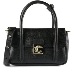 Coccinelle C-Me Lock Henkeltasche Handtaschen 1 ct Schwarz Damen