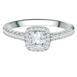 Trilani Ring aus Sterling Silber in silber mit Zirkonia Ringe 1 ct Damen