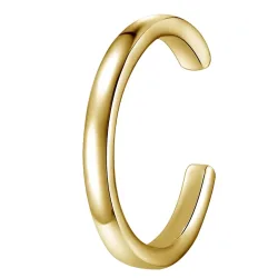Glanzstücke München - Ohrklemme, 13mm, Gold