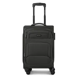 Smartbox Edition 04 4 Rollen Kabinentrolley 55 cm mit Dehnfalte Reisetaschen 1 ct Grau Herren