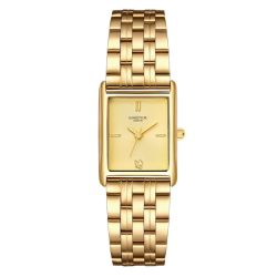 Glanzstücke München Armband-Uhr aus Edelstahl in gelbgold Uhren 1 ct Damen
