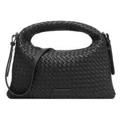 LES VISIONNAIRES Sadie Weave Schultertasche Handtaschen 1 ct Schwarz Damen