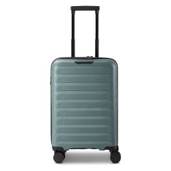 d & n Toronto 4 Rollen Kabinentrolley S 54 cm mit Dehnfalte Koffer & Trolleys 1 ct Grau Herren