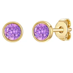 Glanzstücke München - Ohrstecker, 6mm, Gold