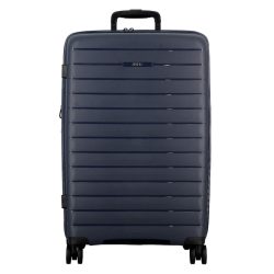 Jump Striper 4 Rollen Trolley 68 cm mit Dehnfalte Koffer & Trolleys 1 ct Schwarz Herren