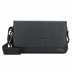 Greenburry Pure Black Umhängetasche Handtaschen 1 ct Schwarz Damen