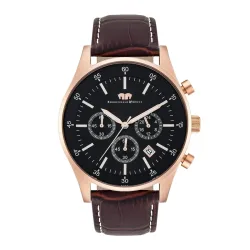 Rhodenwald & Söhne - Armband-Uhr Goodwill, 22cm, Braun Bunt