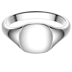 Männerglanz Ring aus Sterling Silber in Silber Ringe 1 ct Herren