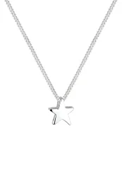 Elli - Halskette Stern Filigran Astro Basic, 45cm, Silber