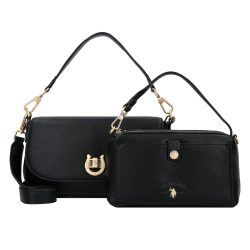U.S. Polo Assn. Middleton Henkeltasche Handtaschen 1 ct Schwarz Damen