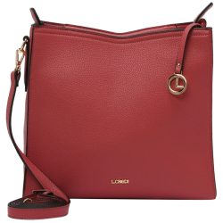 L.CREDI Liora Umhängetasche 32 cm Handtaschen 1 ct Rot Damen