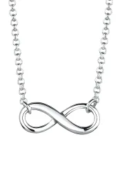 Elli - Halskette Unendlichkeit Symbol, 38cm, Silber