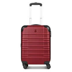 Wenger Amplar Evo 4 Rollen Kabinentrolley S 53 cm mit Dehnfalte Reisetaschen 1 ct Rot Herren