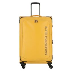 Mandarina Duck Eco Coated 4 Rollen Trolley L 78 cm mit Dehnfalte Koffer & Trolleys 1 ct Gelb