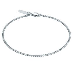 True Rebels Armband Edelstahl in Silber Armbänder & Armreife 1 ct Herren