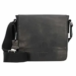 Greenburry Pure Black Umhängetasche Handtaschen 1 ct Schwarz Herren