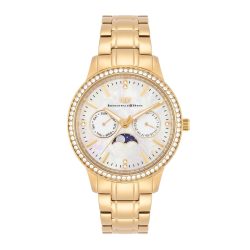 Rhodenwald & Söhne Armband-Uhr Amidala aus Edelstahl in gelbgold Uhren 1 ct Damen