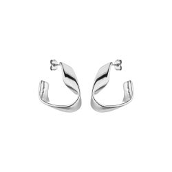 Purelei River Ohrringe 100% Edelstahl 1 ct Grau Damen