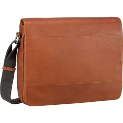 Leonhard Heyden Hamburg Messenger Leder 32 cm Laptopfach Handtaschen 1 ct Hellbraun Herren