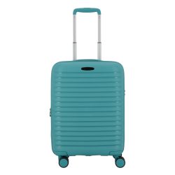 d & n Travel Line 4500 4 Rollen Kabinentrolley S 55 cm mit Dehnfalte Reisetaschen 1 ct Grün Herren