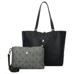U.S. Polo Assn. Malibu Shopper Handtaschen 1 ct Schwarz Damen