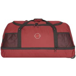 NOWI 2 Rollen Reisetasche 61 cm mit Dehnfalte Reisetaschen 1 ct Rot Herren