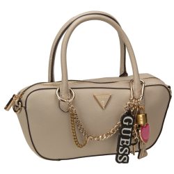 Guess Davina Schultertasche Handtaschen 1 ct Nude Damen