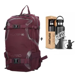 NITRO Slash Pro X Ripuri Set Wanderrucksack Reisetaschen 1 ct Braun Herren
