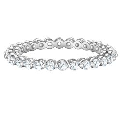Glanzstücke München Ring aus Sterling Silber in Silber mit Zirkonia Ringe 1 ct Damen