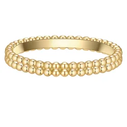 Glanzstücke München Ring aus Sterling Silber in gelbgold Ringe 1 ct Damen