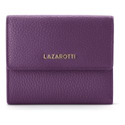 Lazarotti Bologna Leather Geldbörse Leder 12 cm Portemonnaies 1 ct Blau Damen