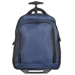 Dermata 2 Rollen Rucksacktrolley 47 cm Laptopfach Reisetaschen 1 ct Violett Herren