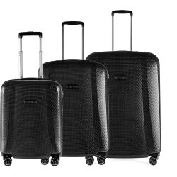 Epic GTO 5.0 4-Rollen Kofferset 3tlg. Reisetaschen 1 ct Schwarz Herren
