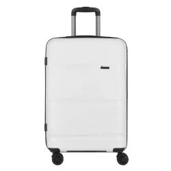 d & n Travel Line 4300 4 Rollen Trolley M 68 cm Koffer & Trolleys 1 ct Weiss Herren