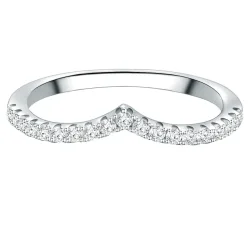 Trilani Ring Sterling Silber Zirkonia in Silber Ringe 1 ct Damen